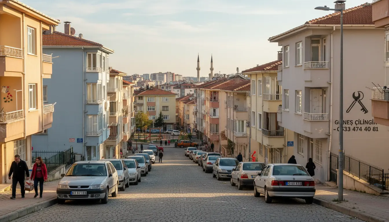 Oruç Reis Mahallesi Çilingir — Güneş Çilingir - 0533 474 40 81 çilingir